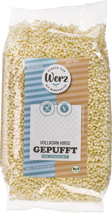 Hirse gepufft